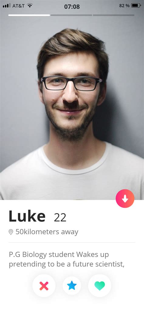 male bio for tinder